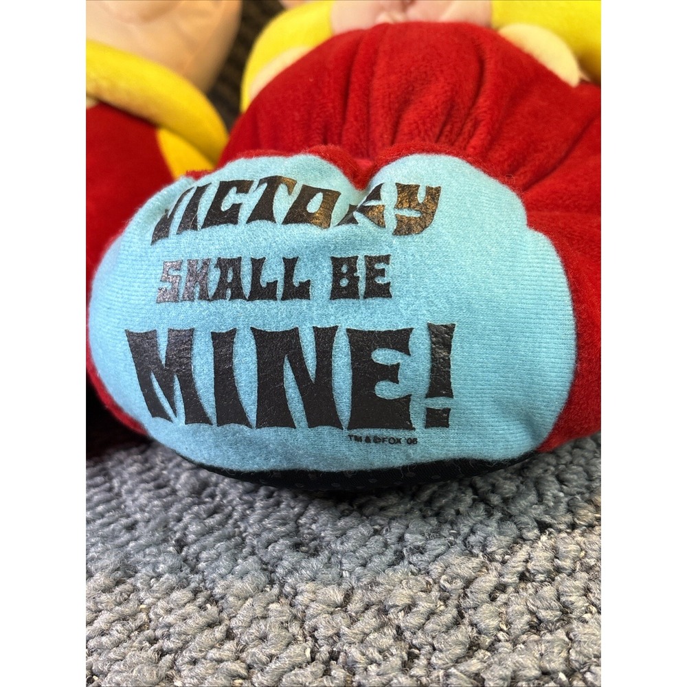 Family Guy Stewie Victory Shall Be Mine Novelty Slippers 2006, Size M(9-20) Used - Picture 6 of 12
